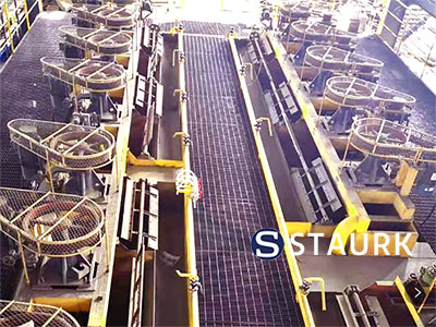Gold ore flotation process plant machine line China goldwen Gold ore flotation process plant machine line China goldwen