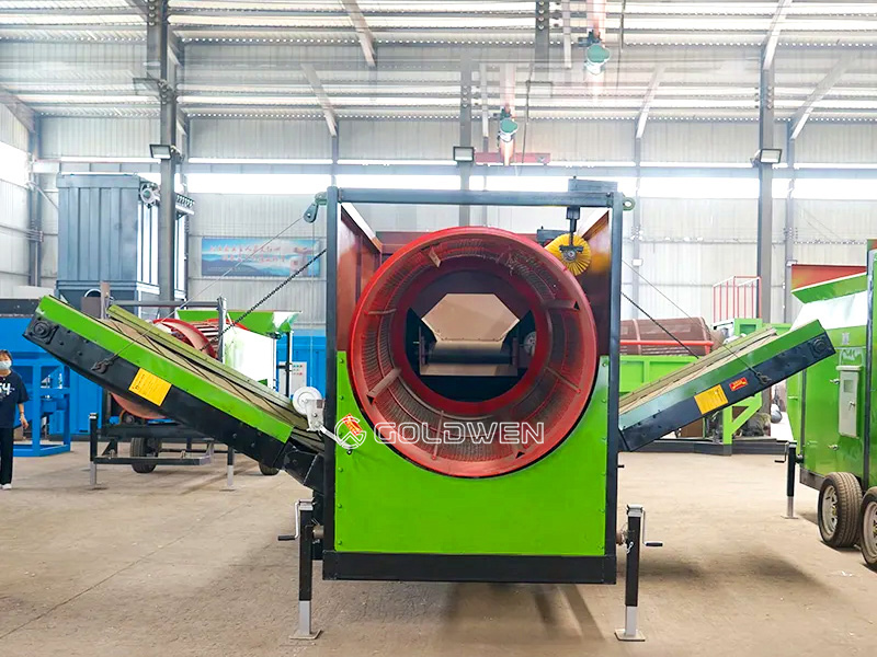 Compost screening machine separator trommel China Compost screening machine separator trommel China