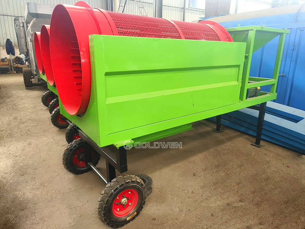 Firewood tumbler cleaner wood seaprator China Firewood tumbler cleaner wood seaprator China
