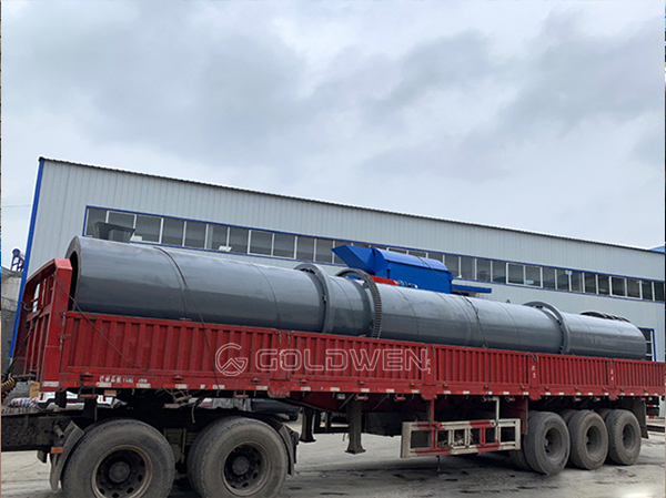 sawdust China rotary dryer