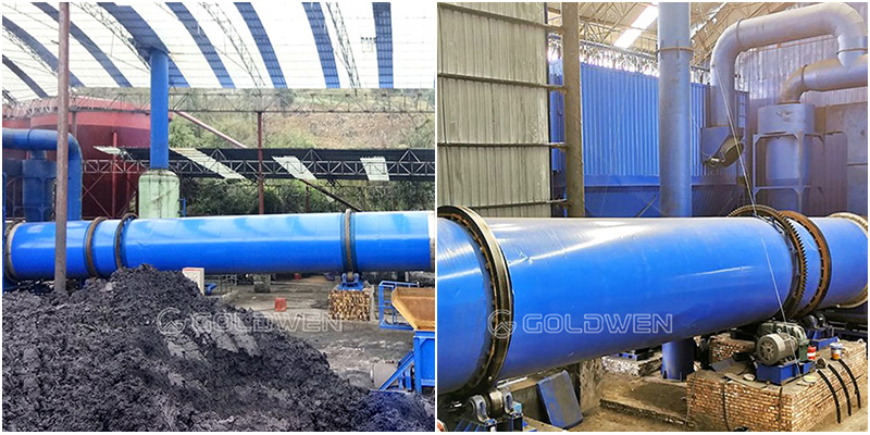Limestone rotary dryer
