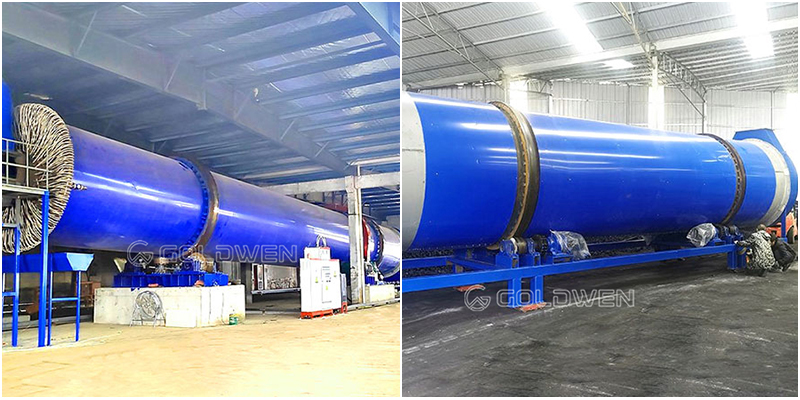 Limestone rotary dryer